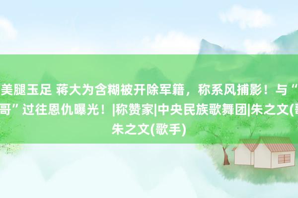美腿玉足 蒋大为含糊被开除军籍,称系风捕影!与“大衣哥”过往恩仇曝光!|称赞家|中央民族歌舞团|朱之文(歌手)
