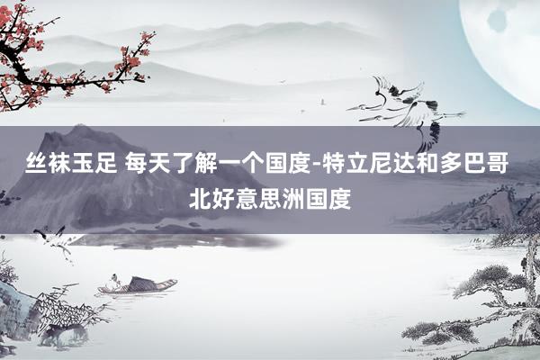 丝袜玉足 每天了解一个国度-特立尼达和多巴哥 北好意思洲国度
